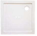 Sanotechnik VENUS 80 zuhanytálca, fehér, kőhatású (G80SW) - ekereskedohaz