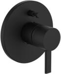 Laufen MEDA Falba építhető kád Simibox csaptelep falon kívüli részei, váltóval, Matt Titán Fekete HF506689428000 (HF506689428000)
