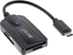 InLine 66772C kártyaolvasó USB 3.2 Gen 1 (3.1 Gen 1) Type-C Fekete (66772C) (66772C)