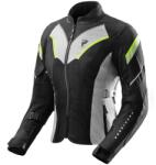 Rebelhorn Geaca moto dama Rebelhorn Hiflow V negru-gri-galben fluo (PBRH-HIFLOW-V-TJ-LADY-27)