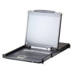 ATEN L5708IM-ATA-2XK06FG rack konzol 43, 2 cm (17") Fekete 1U (14.01. 6913) (14.01.6913)