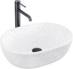 Rea Amelia Warm, pultra szerelhető mosdó 480x345x135 mm, kőutánzat, REA-U3001 (REA-U3001)