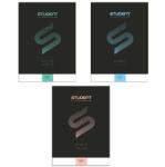 ICO Füzet A/4 sima ICO STUDENT 32lap 81-32 fekete, többfajta borító mintával, minőségi füzet