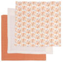  Luma Muszlin törlőkendő bambuszal 3 db - Flowerfever Nude