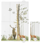  Pelenkázó alátét utazáshoz 60x40 cm - Basic Woodland