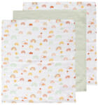  Muszlin arctörlő kendő 3 db csomagolásban - Rainbow Sky