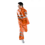 Sir Safety System GLAMOUR jól láthatósági esőkabát, narancs (SSY-MC4011H1-S)