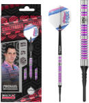 BULL'S Darts Dart szett BULL'S Challenger Michael Unterbuchner soft 23gr 90% gravírozott