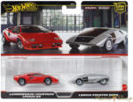 Mattel - Car Culture 2 db -os Pack - Lamborghini Countach LP5000 QV & Lancia Stratos Zero (JBL02)