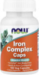 NOW Iron Complex (Fier), Now Foods, 100 capsule