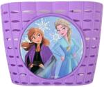 Volare Cos de plastic pentru biciclete, model Frozen, culoare mov (1264)