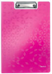 LEITZ Felírótábla LEITZ Wow A/4 kemény műanyag fedeles rózsaszín (41990023) - papir-bolt