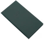 REALSYSTEM Zsebnaptár REALSYSTEM Standard álló fehér lapos zöld 2027 (5811-08) - papir-bolt