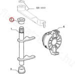 FIAT eredeti Kuplung villa persely felső FIAT PUNTO MY12 (46784963)