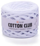 YARNART Cotton club minőségi, prémium pólófonal 7350 - Hófehér