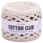 YARNART Cotton club minőségi, prémium pólófonal 7312 - Világos bézs