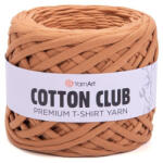 YARNART Cotton club minőségi, prémium pólófonal 7310 - Tevebarna