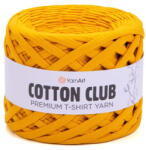 YARNART Cotton club minőségi, prémium pólófonal 7317 - Okker