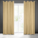 Takoy Draperie ADELAIDE din țesătură moale cu aspect de piele întoarsă și un model structurat subtil de 140 x 250 cm