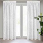 Takoy Draperie LIREN în stil eco cu o legături decorative de 140 x 270 cm