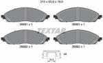 TEXTAR Set placute frana TEXTAR 2689101 (2689101)