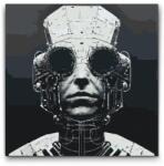  Festés számok szerint - Férfi a jövőből Méret: 50x50cm, Keretezés: Műanyagtáblával