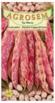 AGROSEM Seminte Fasole pitica tarcata boabe Borlotto L. Di Fuoco TRATAT AGROSEM 100 g (HCTA00463)