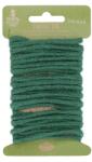Esschert Design Sfoara pentru legat, verde, din iuta, fir de otel si bumbac 5m Garden Twist Tie Esschert (HCTAD01354)