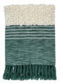 Malagoon Plédek Tribal green throw Zöld 125x150 cm