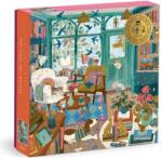 Galison - Puzzle Metal: Bookshop Afternoon - 500 piese