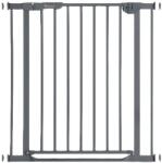 Hauck Предпазна преграда за врата Hauck - Clear Step Autoclose 2, тъмносива (597446)
