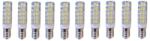  Set 10 × Becuri LED E14 - 7 W, lumină rece 6000 K, 220 V ? (LS E14 7W 6000K R)