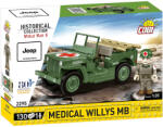 COBI COBI: Set de construcție vehicul medical Willys MB (2295) (COBI-2295)