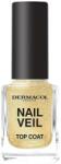 Dermacol Nail Veil lac de unghii/parte sus strălucitor culoare Sparkling Beach 11 ml
