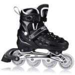 NILS Extreme Kezdő görgők állítható, Nils Extreme NH10905 4 az 1-ben LED, fekete S (31-34) (16-25-052)