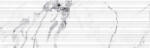 Keros Dekorlap, Keros Broussard Gris Lines Glossy Ret. 30x90 - zuhanykabin