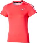Mizuno Daybreakers Printed SS Tee W Calypso Coral Női póló L