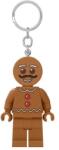 LEGO® Kulcstartó, LED világítással, LEGO Gingerbread Man (LLGLKE182H) - papirdepo