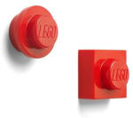 LEGO Mágnes, 2 különböző forma, LEGO, piros (L40101730) (40101730)