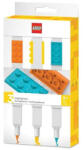 LEGO® Szövegkiemelő készlet, kétvégű, LEGO, 3 különböző szín (L51685) (L51685)