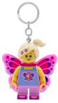 LEGO® Kulcstartó, LED világítással, LEGO Butterfly Girl (LLGLKE171H) - papirdepo
