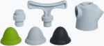BLACKROLL Set de accesorii pentru aparat de masaj BLACKROLL Booster Head white/green/black