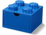 LEGO Tárolódoboz íróasztalra, fiókos, LEGO "Brick 2x2", kék 40201731 (40201731)