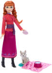 Frozen Frozen, Anna & Wolf, set de joaca cu papusa Papusa