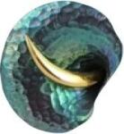  Ezüst Kála Virág Gyűrű Titán Szirmokkal - Kézzel Készített Ékszer