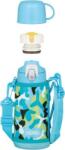 Thermos Active детски термос с 2 капачки в калъф, 600 мл, син, 4 ел (120061)