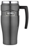 Thermos Style cu mâner Culoare: gri (160035)