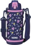 Thermos Termos pentru copii cu 2 capace în husă Active, 800 ml, violet (120071)