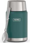 Thermos Termos pentru mâncare cu lingură pliabilă Icon, 710 ml, verde, 2 piese (173093)