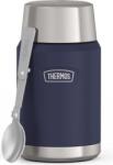Thermos Termos pentru mâncare Icon, cu lingură pliabilă, 710 ml, albastru, 2 piese (173094)